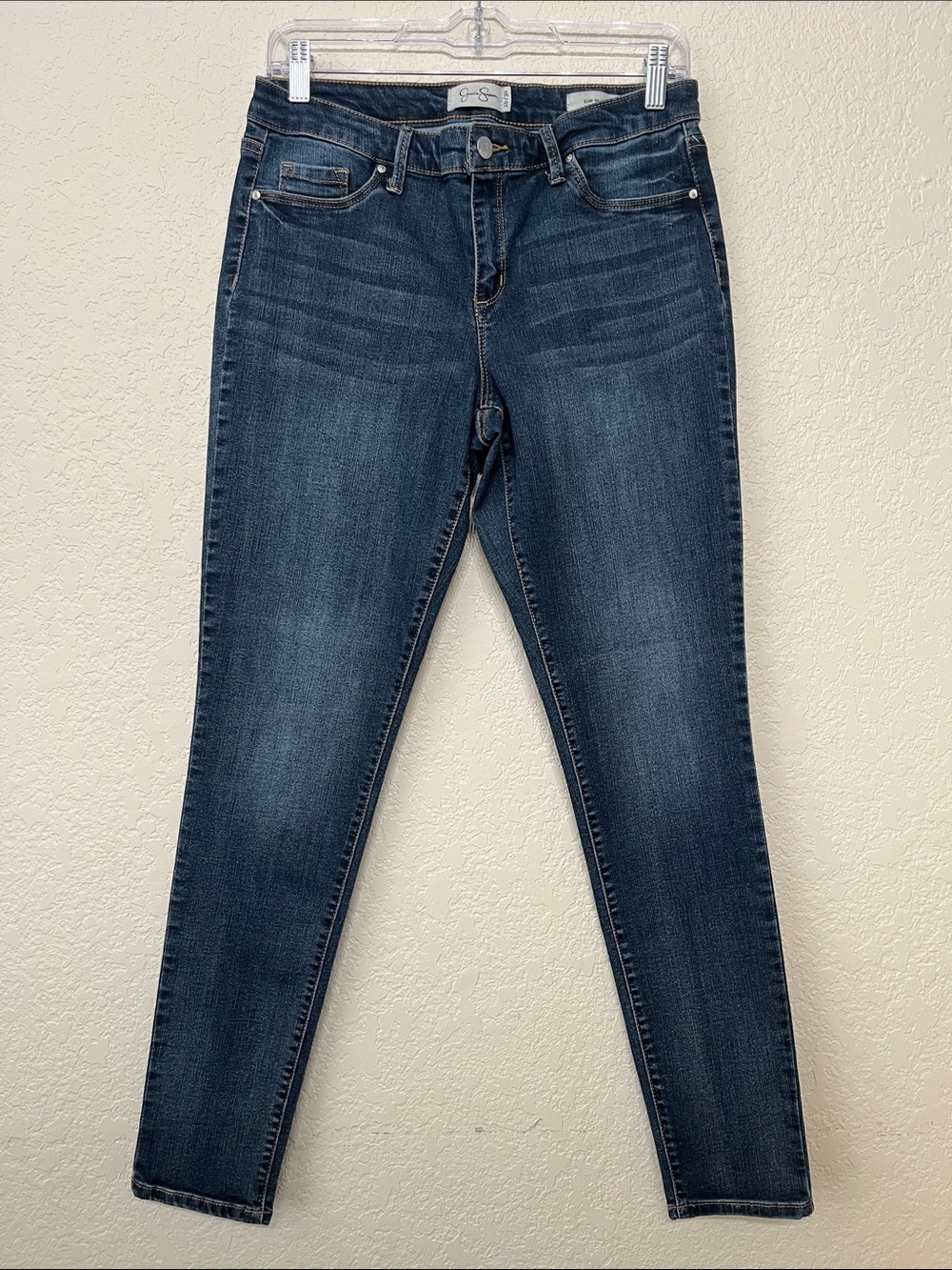 Jessica Simpson Women’s Size 10 Dark Denim Stretch Blue Skinny Jeans